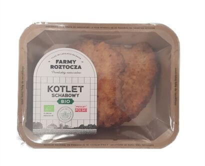 KOTLET SCHABOWY BIO 300 g - FARMY ROZTOCZA (NA ZAMÓWIENIE)