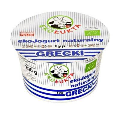 JOGURT NATURALNY TYPU GRECKIEGO BIO 200 g - EKO ŁUKTA