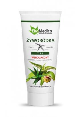 Żel z żyworódką pierzastą i aloesem 200 ml - EkaMedica