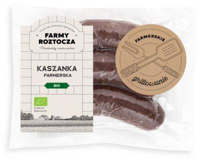 KASZANKA NA GRILLA BIO (około 0,30 kg) - FARMY ROZTOCZA (NA ZAMÓWIENIE) (PRODUKT SEZONOWY)