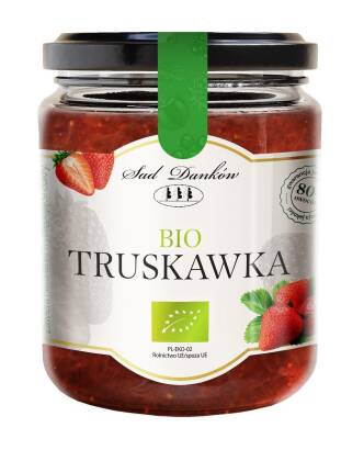 TRUSKAWKA 80 % BIO 260 g - SAD DANKÓW