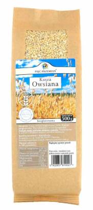 Kasza owsiana bezglutenowa 500 g - Pięć Przemian