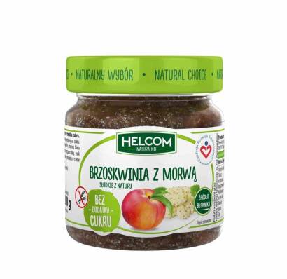 Pasta owocowa brzoskwinia z morwą 200 g - Helcom