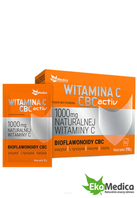 Witamina C CBC Activ Bioflawonoidy 21 x 10 g - Ekamedica