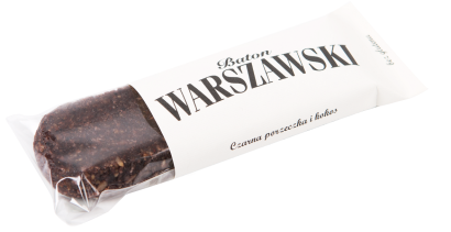 BATON CZARNA PORZECZKA Z KOKOSEM BEZGLUTENOWY 60 g - BATON WARSZAWSKI