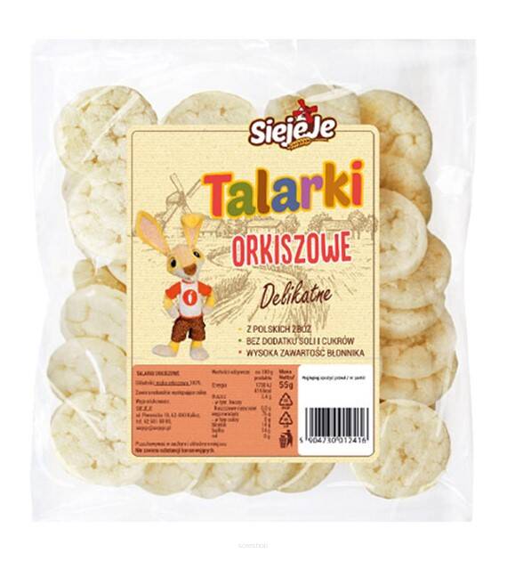 Talarki orkiszowe Siejeje, 55g