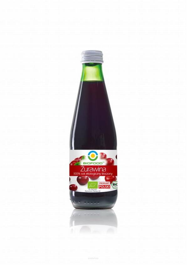 SOK ŻURAWINOWY NFC BEZGLUTENOWY BIO 300 ml - BIO FOOD