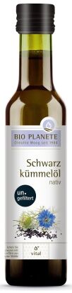OLEJ Z CZARNUSZKI NIEFILTROWANY TŁOCZONY NA ZIMNO BIO 250 ml - BIO PLANETE