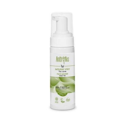 PIANKA DO MYCIA TWARZY OCZYSZCZAJĄCA Z ZIELONĄ HERBATĄ ECO 150 ml - ANTHYLLIS