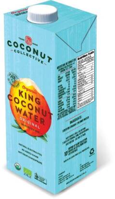 Woda kokosowa BIO 1 l- COCONUT COLLECTIVE