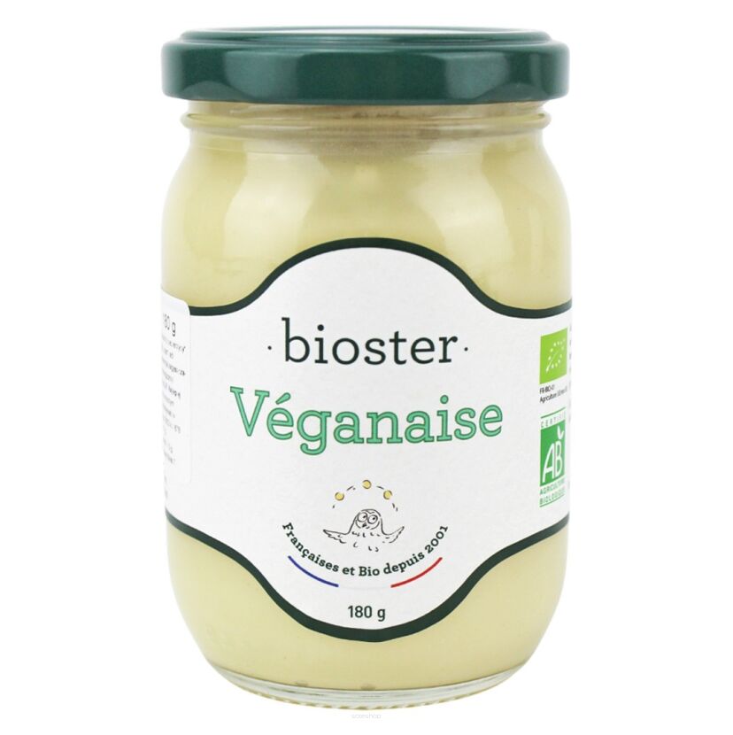 MAJONEZ WEGAŃSKI (VEGANAISE) BIO 180 g - BIOSTER