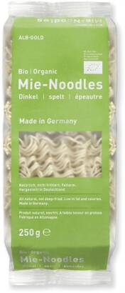 MAKARON (ORKISZOWY) NOODLE BIO 250 g - ALB-GOLD