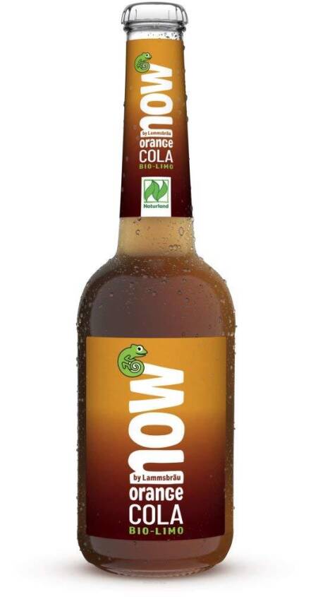 ORANGE COLA (Z GUARANĄ) BIO 330 ml - NOW