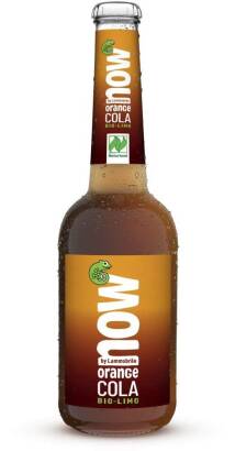 ORANGE COLA (Z GUARANĄ) BIO 330 ml - NOW