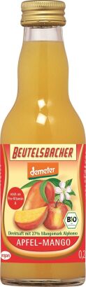 SOK JABŁKO - MANGO NFC DEMETER BIO 200 ml - BEUTELSBACHER