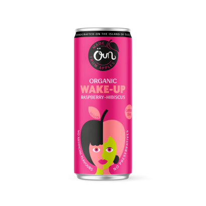 NAPÓJ NA POBUDZENIE MALINA - HIBISKUS BIO 250 ml - OUN