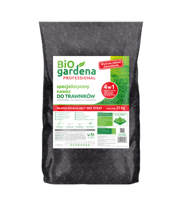 NAWÓZ DO TRAWNIKÓW SPECJALISTYCZNY ECO 25 kg - BIO GARDENA