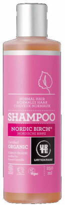 Szampon Nordycka Brzoza do włosów normalnych BIO 250 ml - Urtekram