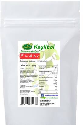 Ksylitol - PUDER 250 g - AKA