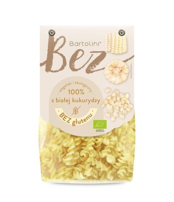 Makaron bezglutenowy z białej kukurydzy świder BIO 250 g - Bartolini