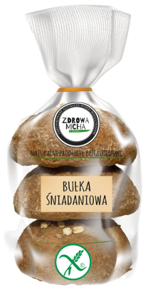 BUŁKA ŚNIADANIOWA BEZGLUTENOWA (3 szt.) 300 g - ZDROWA MICHA (NA ZAMÓWIENIE)