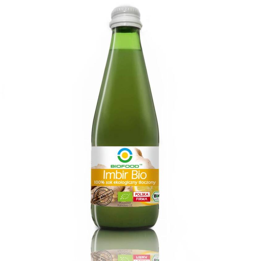 SOK IMBIROWY NFC BEZGLUTENOWY BIO 300 ml - BIO FOOD