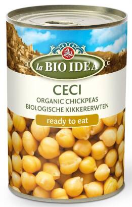 CIECIERZYCA W ZALEWIE BIO 400 g (240 g) (PUSZKA) - LA BIO IDEA