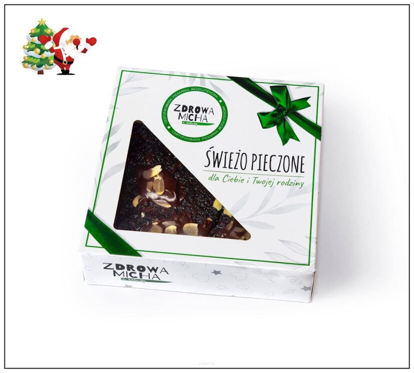 WEGAŃSKI MAKOWIEC BEZGLUTENOWY 600 g - ZDROWA MICHA (NA ZAMÓWIENIE - PRODUKT SEZONOWY)