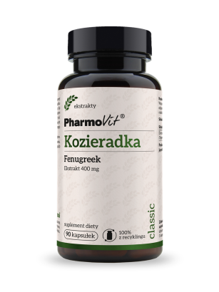 Kozieradka Fenugreek 400 mg 90 kaps | Classic Pharmovit