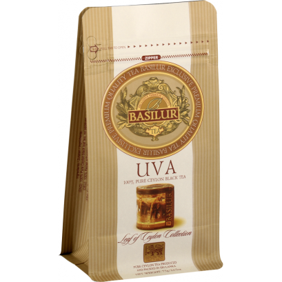 Herbata Czarna Cejlońska 100% UVA sypana 75g - Basilur