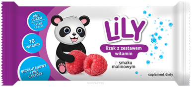 Lily lizak o smaku malinowym - 7Pharma