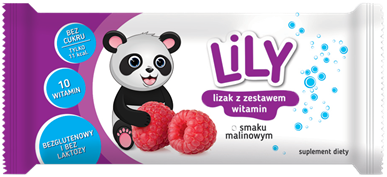 Lily lizak o smaku malinowym - 7Pharma