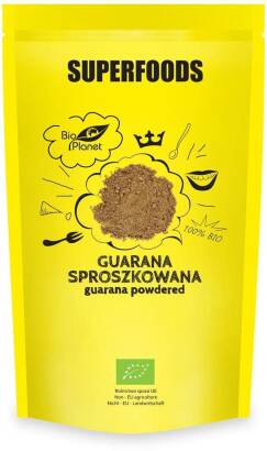 GUARANA SPROSZKOWANA BIO 150 g - BIO PLANET