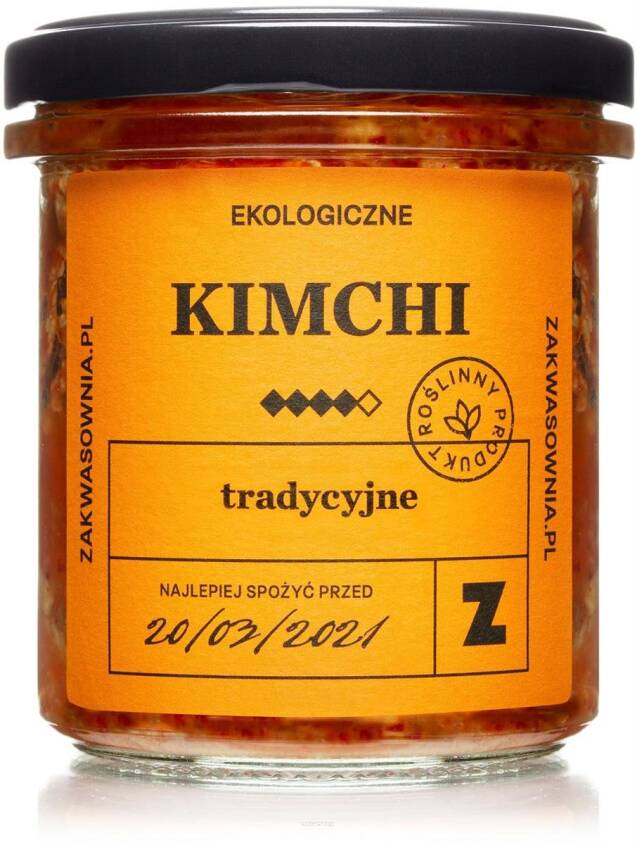 KIMCHI TRADYCYJNE BIO 300 g - ZAKWASOWNIA