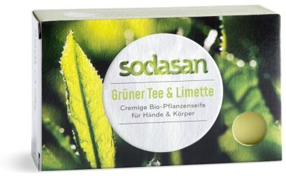 Mydło w kostce zielona herbata & limonka BIO 100 g