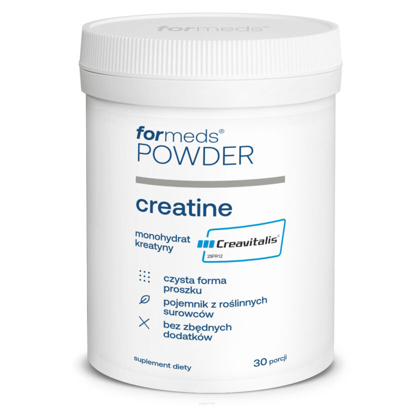 POWDER creatine kreatyna monohydrat kreatyny 121,8g 30 porcji proszek - Formeds