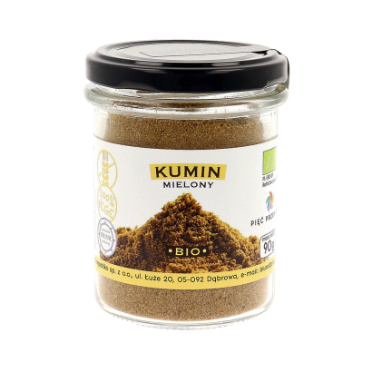 Kumin mielony BIO 90 g - Pięć Przemian