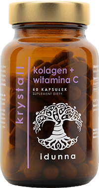 Krystall kolagen + witamina C 60 kaps | Idunna