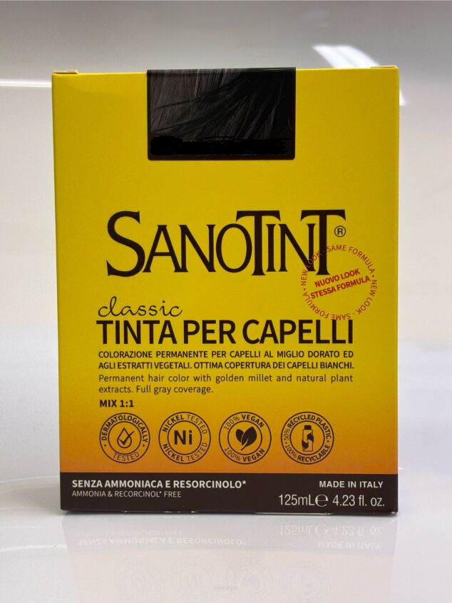 NATURALNA FARBA SANOTINT LIGHT SENSITIVE- na siwe włosy