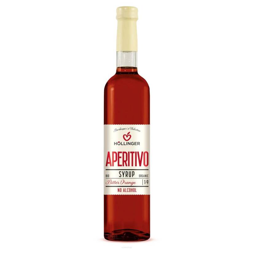 SYROP DO DRINKÓW I KOKTAJLI APERITIVO BIO 500 ml - HOLLINGER