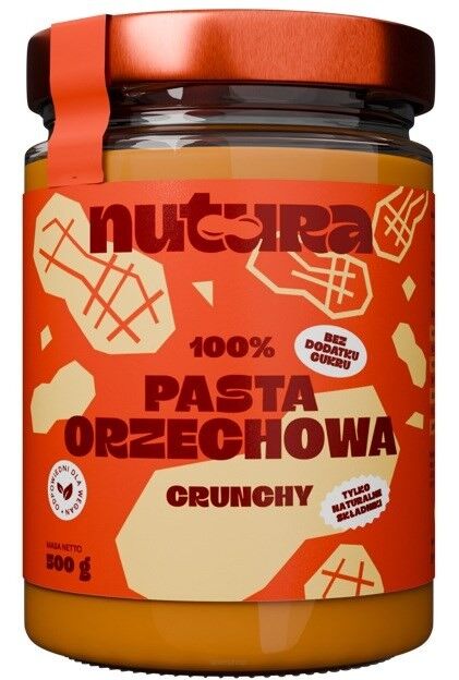 Pasta orzechowa crunchy 500 g