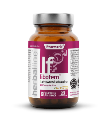 Libofem™ aktywność seksualna 60 kaps Vcaps® | Herballine™ Pharmovit