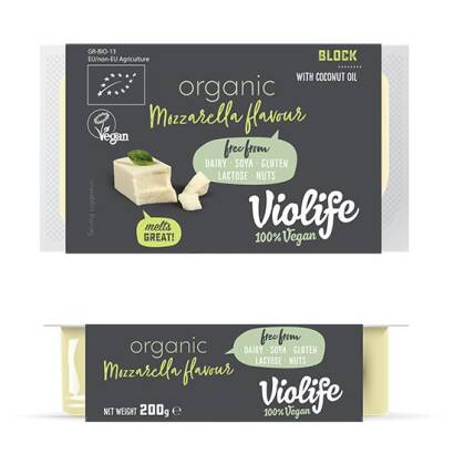 Wegański Ser blok BIO mozzarella 200g - Violife