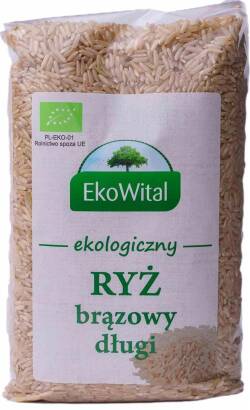 Ryż brązowy długi BIO 1 kg