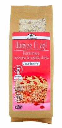 Mieszanka chleba bezglutenowego z goji 500 g - Pięć Przemian