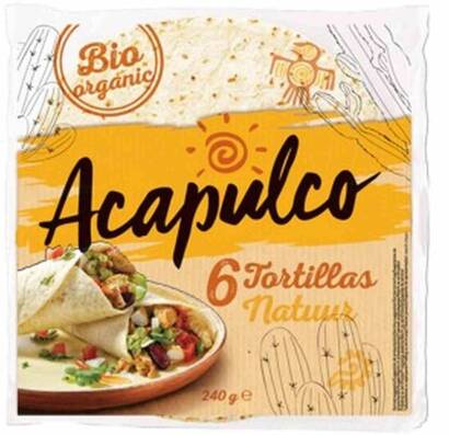 Tortilla BIO 240 g (6 sztuk)