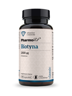 Biotyna 2500 µg 60 kaps | Classic Pharmovit