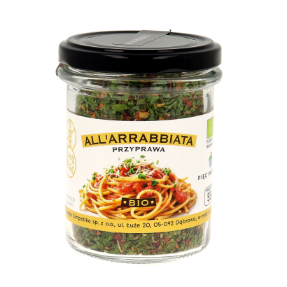 All'Arrabbiata przyprawa BIO 55 g - Pięć Przemian