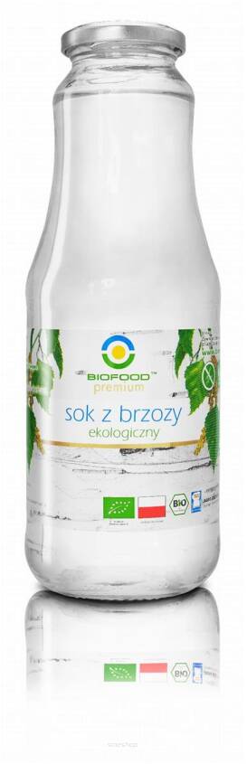 SOK Z BRZOZY BEZGLUTENOWY BIO 1 L - BIO FOOD