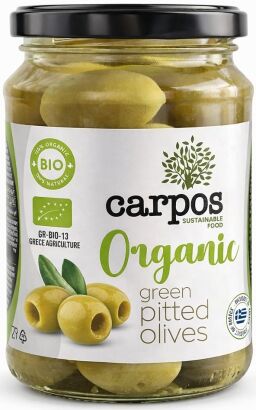 Oliwki zielone bez pestek w zalewie BIO 355 g/ 180 g